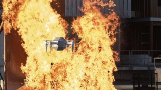 Drone tìm và lập bản đồ hỏa hoạn