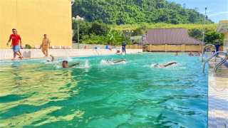 Tuổi trẻ Công an Hà Giang so tài trên "Đường đua xanh"