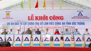 Khởi công xây dựng trụ sở Công an tỉnh Sóc Trăng