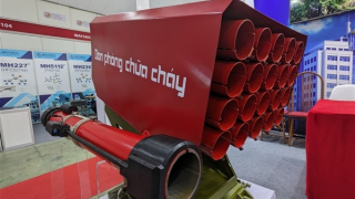 Cận cảnh dàn "Kachiusa" phòng cháy, Robot cứu nạn tại SECUTECH Vietnam 2023