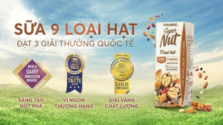 Bộ sưu tập giải thưởng quốc tế “khủng” của sữa hạt Super Nut, Vinamilk