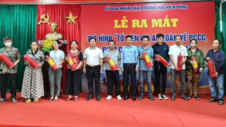 Hiệu quả từ mô hình “Tổ liên gia an toàn PCCC” và “Điểm chữa cháy công cộng”