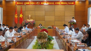 Thường trực Ban Bí thư làm việc với Tỉnh ủy Đồng Tháp