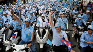 Campuchia bước vào ngày bầu cử quan trọng