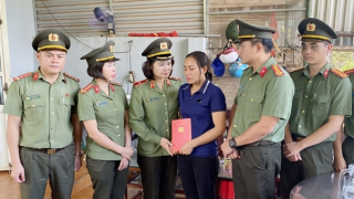 Các tổ chức đoàn thể CAND tri ân gia đình thương binh, liệt sĩ tại Đắk Lắk