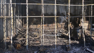 Cháy quán bia hơi ở Hà Nội