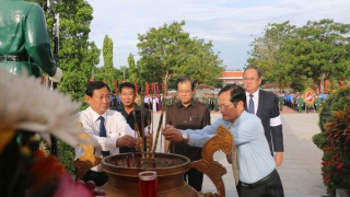 An Giang: Truy điệu, cải táng 108 hài cốt Liệt sĩ quân tình nguyện Việt Nam