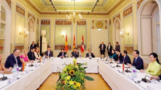 Chủ tịch nước Võ Văn Thưởng gặp Thủ hiến bang Burgenland