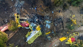 Máy bay chữa cháy Hy Lạp va vào vách núi, hai phi công thiệt mạng