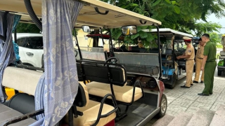 Chấn chỉnh hoạt động của xe điện tại khu du lịch Hải Tiến