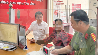 Ngăn chặn người phụ nữ bị "Cục trưởng ma tuý" rởm lừa chuyển tiền