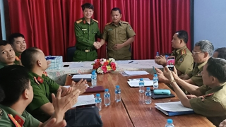 Hỗ trợ nâng cao năng lực phòng, chống ma túy cho Công an tỉnh Xê Kông