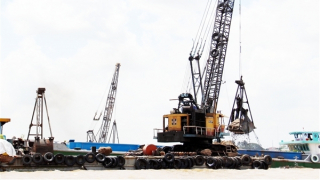 An Giang thu hồi giấy phép một công ty khai thác cát trên sông Tiền