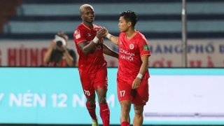 Đánh bại Nam Định, Công an Hà Nội trở lại ngôi đầu