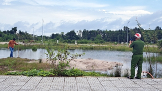 Bé trai 8 tuổi bị đuối nước trong dự án khu dân cư