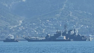 Ukraine công bố video xuồng không người lái tập kích tàu Nga