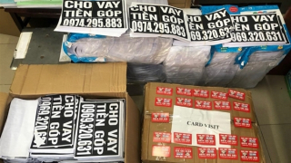 Tìm bị hại vay tiền của các nhóm đối tượng “tín dụng đen”