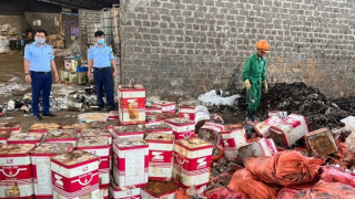 Tiêu huỷ hơn 8,5 tấn hàng hóa vi phạm