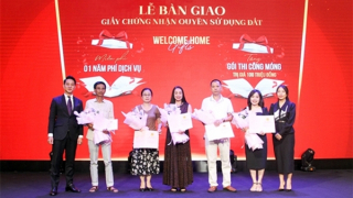 Danko Group bàn giao Giấy chứng nhận quyền sử dụng đất cho cư dân
