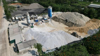 Công ty TNHH 405 chây ì di dời trạm bê tông trái phép