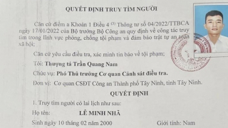 Truy tìm người liên quan vụ án cố ý gây thương tích ở Tây Ninh
