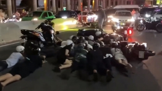 Kịp thời ngăn chặn hàng chục "quái xế" quậy phá trên cầu Sài Gòn