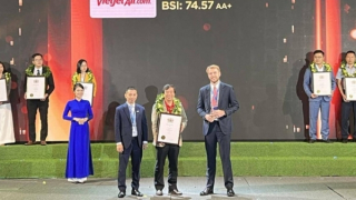 Vietjet được vinh danh Top 100 thương hiệu giá trị nhất Việt Nam