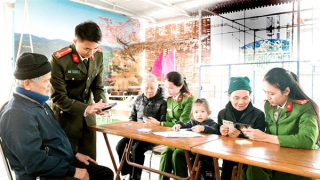 Công an xã góp phần trong chuyển đổi số