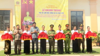 Khánh thành các trụ sở Công an xã tại Lai Châu