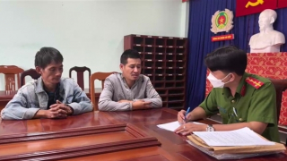 Bắt khẩn cấp hai đối tượng cố ý làm hư hỏng tài sản và cho vay lãi nặng