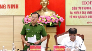 Đảm bảo tính khả thi, tính an toàn của phương án diễn tập chữa cháy và cứu nạn, cứu hộ tại tỉnh Quảng Ninh