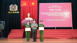 Phát huy hơn nữa vai trò nòng cốt của lực lượng Công an xã chính quy tại cơ sở