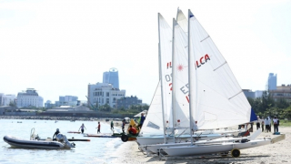 Khởi tranh giải đua thuyền buồm và chèo SUP quốc gia tại Đà Nẵng