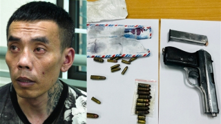 Tài xế Lexus từ Hà Nội lên Lào Cai mang theo súng và ma túy