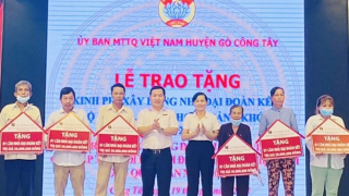 Agribank Gò Công Tây đồng hành cùng chương trình tiếp sức đến trường