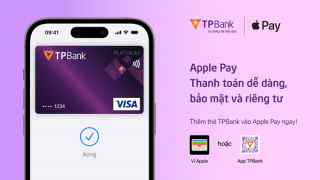 TPBank giới thiệu Apple Pay đến khách hàng