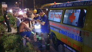 Ẩu đả trên Quốc lộ 1, hai người nhập viện