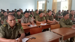 Phát huy vai trò tích cực của Công an bán chuyên trách ở vùng sâu