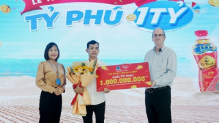 Bình Dương: Nam công nhân bất ngờ trúng 1 tỷ đồng khi uống Number 1