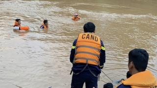 Nam học sinh đuối nước mất tích khi tắm sông