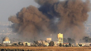 Israel điều F-16 tập kích sân bay ở Syria