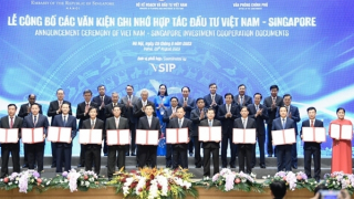 Việt Nam - Singapore khởi công, chấp thuận đầu tư 5 dự án VSIP mới