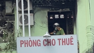 Vụ phòng trọ bốc cháy 2 người tử vong: Nạn nhân ngạt khói trong nhà vệ sinh