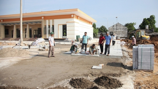 Sôi động trên các công trình xây dựng Làng văn hóa kiểu mẫu ở Vĩnh Phúc