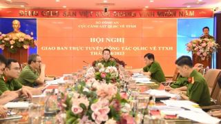 Cảnh sát QLHC về TTXH hoàn thành các công tác trọng tâm, trong đó có Đề án 06