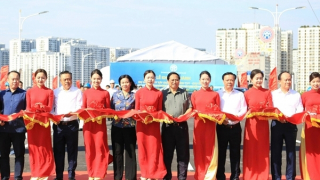 Khánh thành cầu Vĩnh Tuy giai đoạn 2, Thủ tướng biểu dương dự án “vượt tiến độ, không đội vốn”