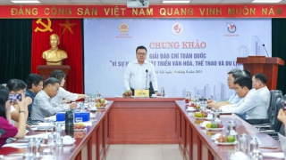 Hơn 1.000 tác phẩm báo chí dự giải "Vì sự nghiệp phát triển văn hóa, thể thao và du lịch"