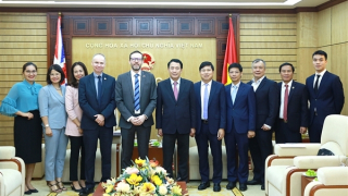 Bộ Công an thắt chặt hợp tác với các cơ quan thực thi pháp luật Vương quốc Anh