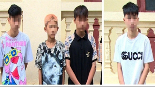 Nhóm “cướp nhí” tấn công cô gái lúc nửa đêm