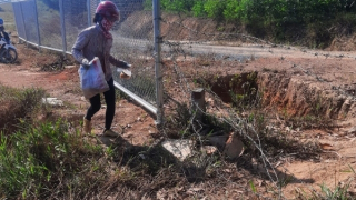 Nguy cơ tai nạn giao thông khi hàng rào bảo vệ cao tốc bị tháo dỡ